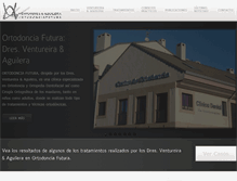 Tablet Screenshot of ortodonciafutura.com
